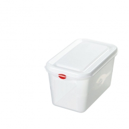 Transparente Aufbewahrungsbox mit Deckel, LxBxH 265x162x150 mm, 4,3 Liter