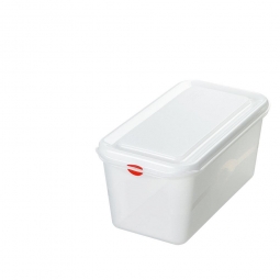 Transparente Aufbewahrungsbox mit Deckel, LxBxH 325x176x150 mm, 6,0 Liter