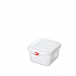 Transparente Aufbewahrungsbox mit Deckel, LxBxH 176x162x100 mm, 1,7 Liter